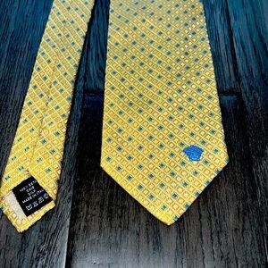 Men’s authentic Versace silk tie